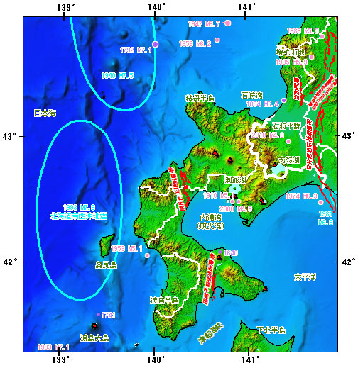 北海道南西部地域