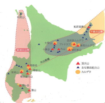北海道火山・カルデラ