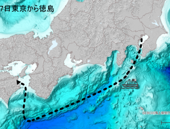 東京ー徳島
